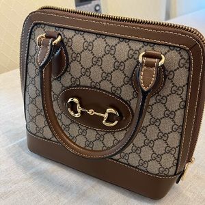 COPY - Gucci horsebit 1955 mini top handle bag